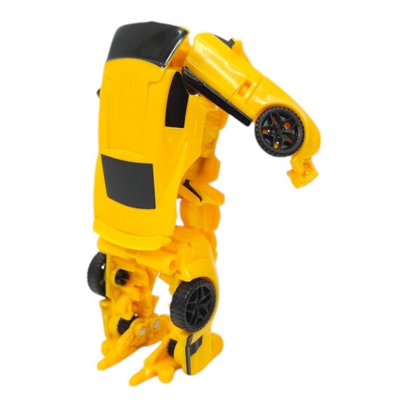 Transformers Bumblebee The Last Knight 1 Step Turbo Changer Cyberfire Hasbro - Picture 9 of 12